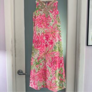 Lilly Pulitzer girls Carlotta Maxi Dress  “Koala me Maybe”